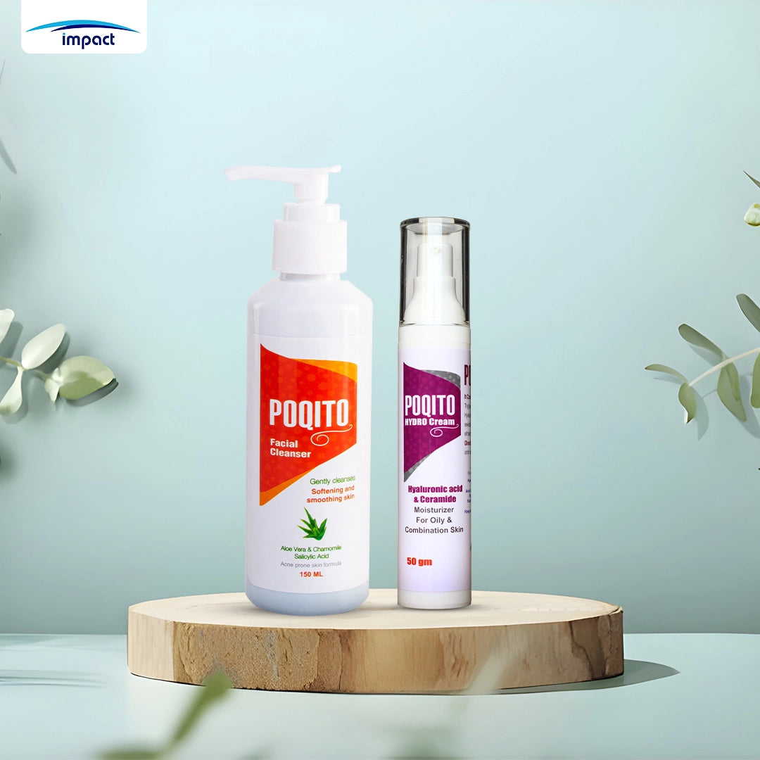 Poqito Cleanser And Poqito Hydro Cream