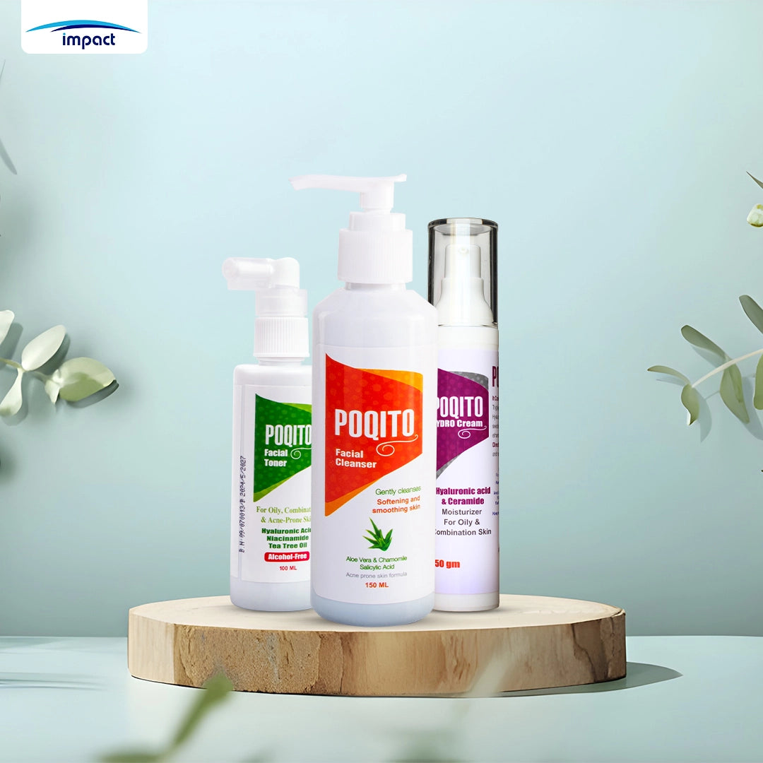 روتين للبشرة الدهنية والمختلطة