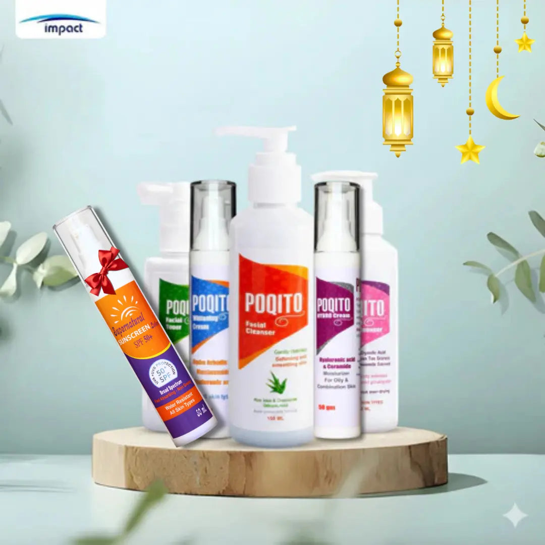 باقة اشراق ونضارة البشرة الدهنية والمختلطةوالمعرضة للحبوب