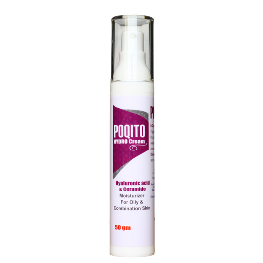 Poqito Hydro Cream  For Oily, Combination & Sensitive Skin -50gm