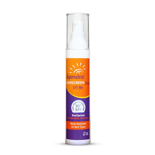 Supernatural Sunscreen Lotion  SPF +50 -50ml