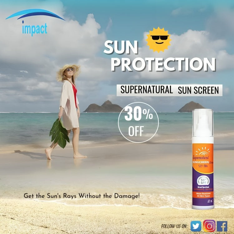 SUPAENATURAL SUNSCREEN 30% OFF