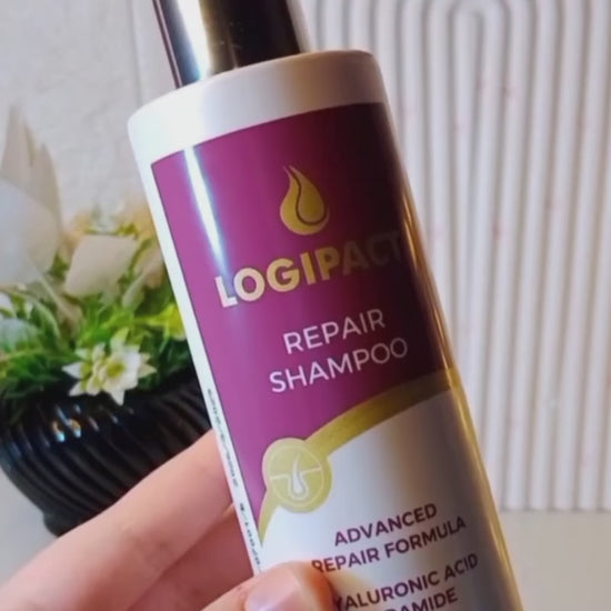 Logipat repair shampoo free sulphate for damaged hair